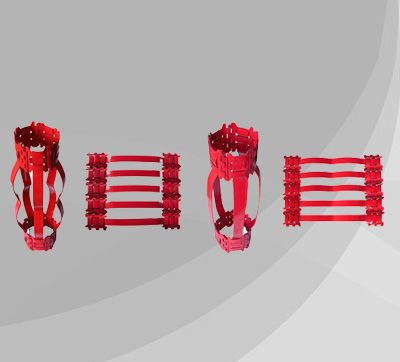 Spring casing centralizer